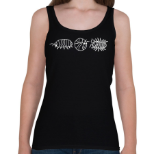 PRINTFASHION Guruló bogár - Női atléta - Fekete női trikó