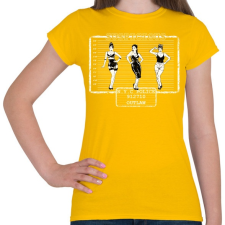 PRINTFASHION Gyanús - Női póló - Sárga női póló