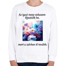 PRINTFASHION Gyerek szemmel - Gyerek pulóver - Fehér gyerek pulóver, kardigán