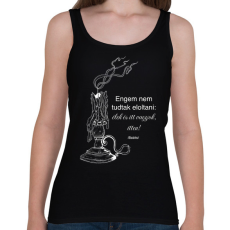 PRINTFASHION Gyertya - Női atléta - Fekete