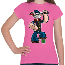 PRINTFASHION Gyilkos tengerész  - Női póló - Rózsaszín női póló