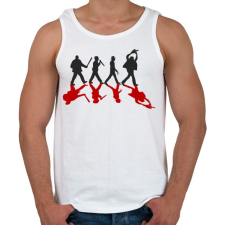 PRINTFASHION Gyilkosok - Férfi atléta - Fehér atléta, trikó