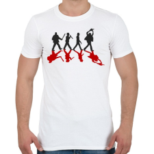 PRINTFASHION Gyilkosok - Férfi póló - Fehér férfi póló