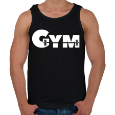 PRINTFASHION GYM - Férfi atléta - Fekete atléta, trikó