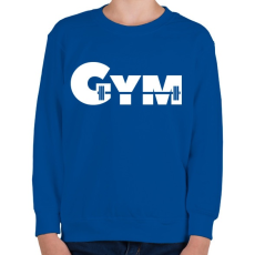 PRINTFASHION GYM - Gyerek pulóver - Királykék