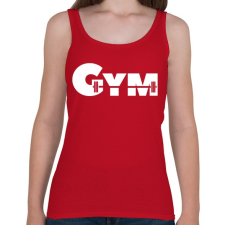 PRINTFASHION GYM - Női atléta - Cseresznyepiros női trikó