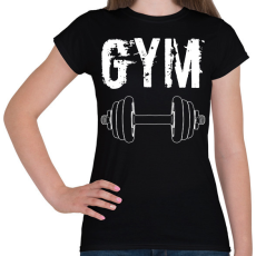 PRINTFASHION Gym  - Női póló - Fekete