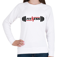 PRINTFASHION gym - Női pulóver - Fehér