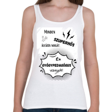 PRINTFASHION Gyógypedagógus - Női atléta - Fehér