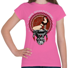 PRINTFASHION Gyors öröm - Női póló - Rózsaszín női póló