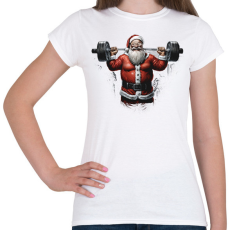 PRINTFASHION Gyúrós mikulás - Női póló - Fehér