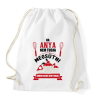 PRINTFASHION Ha Anya nem tudja megsütni, akkor senki sem tudja. - Sportzsák, Tornazsák - Fehér