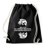PRINTFASHION Ha ezt el tudod olvasni, keress magadnak másik helyet! - Sportzsák, Tornazsák - Fekete