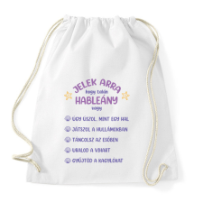 PRINTFASHION Hableány jelek - Sportzsák, Tornazsák - Fehér tornazsák