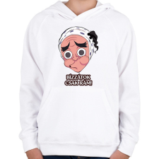 PRINTFASHION Haganezuka póló - Gyerek kapucnis pulóver - Fehér gyerek póló
