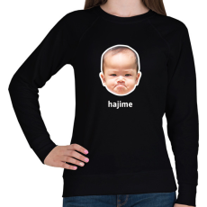 PRINTFASHION hajime - Női pulóver - Fekete
