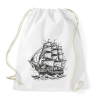 PRINTFASHION Hajó - Sportzsák, Tornazsák - Fehér