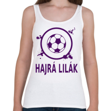 PRINTFASHION HAJRÁ LILÁK - Női atléta - Fehér