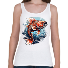 PRINTFASHION hal 2 - Női atléta - Fehér