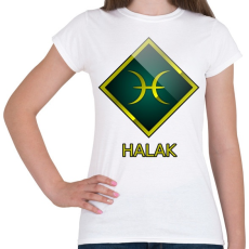 PRINTFASHION Halak - Női póló - Fehér