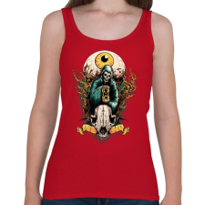 PRINTFASHION Halál szeme - Női atléta - Cseresznyepiros női trikó