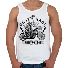 PRINTFASHION Halálfutam - Férfi atléta - Fehér