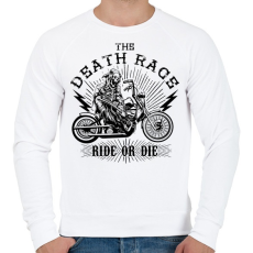 PRINTFASHION Halálfutam - Férfi pulóver - Fehér