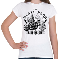 PRINTFASHION Halálfutam - Női póló - Fehér