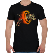 PRINTFASHION Halálugrás - Férfi póló - Fekete férfi póló