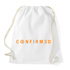 PRINTFASHION Half-Life 3 - Sportzsák, Tornazsák - Fehér tornazsák