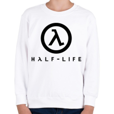 PRINTFASHION Half-Life logo - Gyerek pulóver - Fehér gyerek pulóver, kardigán