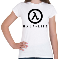 PRINTFASHION Half-Life logo - Női póló - Fehér