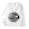 PRINTFASHION Halftone mouth - Sportzsák, Tornazsák - Fehér