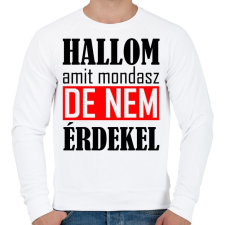 PRINTFASHION Hallom - Férfi pulóver - Fehér női pulóver, kardigán
