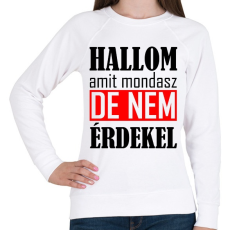 PRINTFASHION Hallom - Női pulóver - Fehér