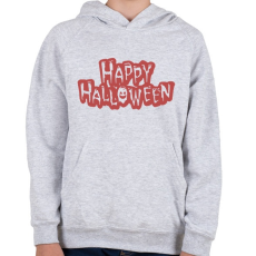 PRINTFASHION Halloween 5 - Gyerek kapucnis pulóver - Sport szürke