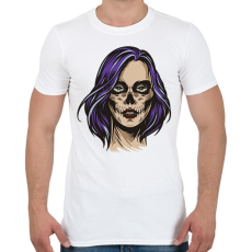 PRINTFASHION Halloween boszi - Férfi póló - Fehér