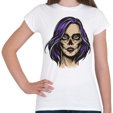 PRINTFASHION Halloween boszi - Női póló - Fehér