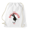 PRINTFASHION Halloween cat - Sportzsák, Tornazsák - Fehér
