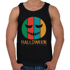 PRINTFASHION Halloween colors - Férfi atléta - Fekete atléta, trikó