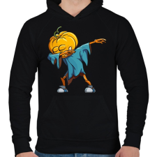 PRINTFASHION Halloween Dab - Férfi kapucnis pulóver - Fekete férfi pulóver, kardigán