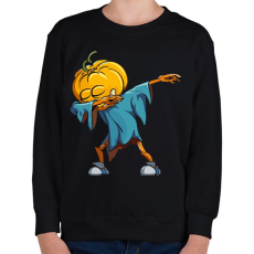 PRINTFASHION Halloween Dab - Gyerek pulóver - Fekete