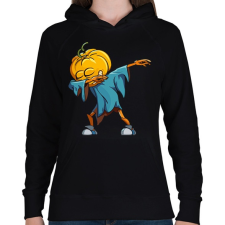 PRINTFASHION Halloween Dab - Női kapucnis pulóver - Fekete női pulóver, kardigán