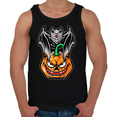 PRINTFASHION halloween - Férfi atléta - Fekete