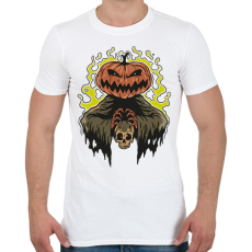 PRINTFASHION Halloween - Férfi póló - Fehér
