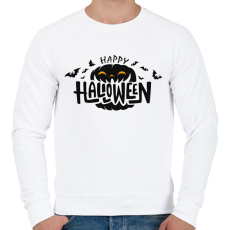 PRINTFASHION halloween - Férfi pulóver - Fehér