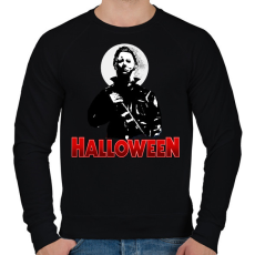 PRINTFASHION halloween - Férfi pulóver - Fekete