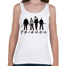 PRINTFASHION Halloween friends - Női atléta - Fehér