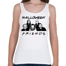 PRINTFASHION Halloween friends - Női atléta - Fehér női trikó
