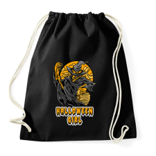 PRINTFASHION HALLOWEEN GIRL - Sportzsák, Tornazsák - Fekete tornazsák